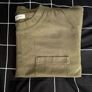 Madewell Olive Short Sleeve Tee